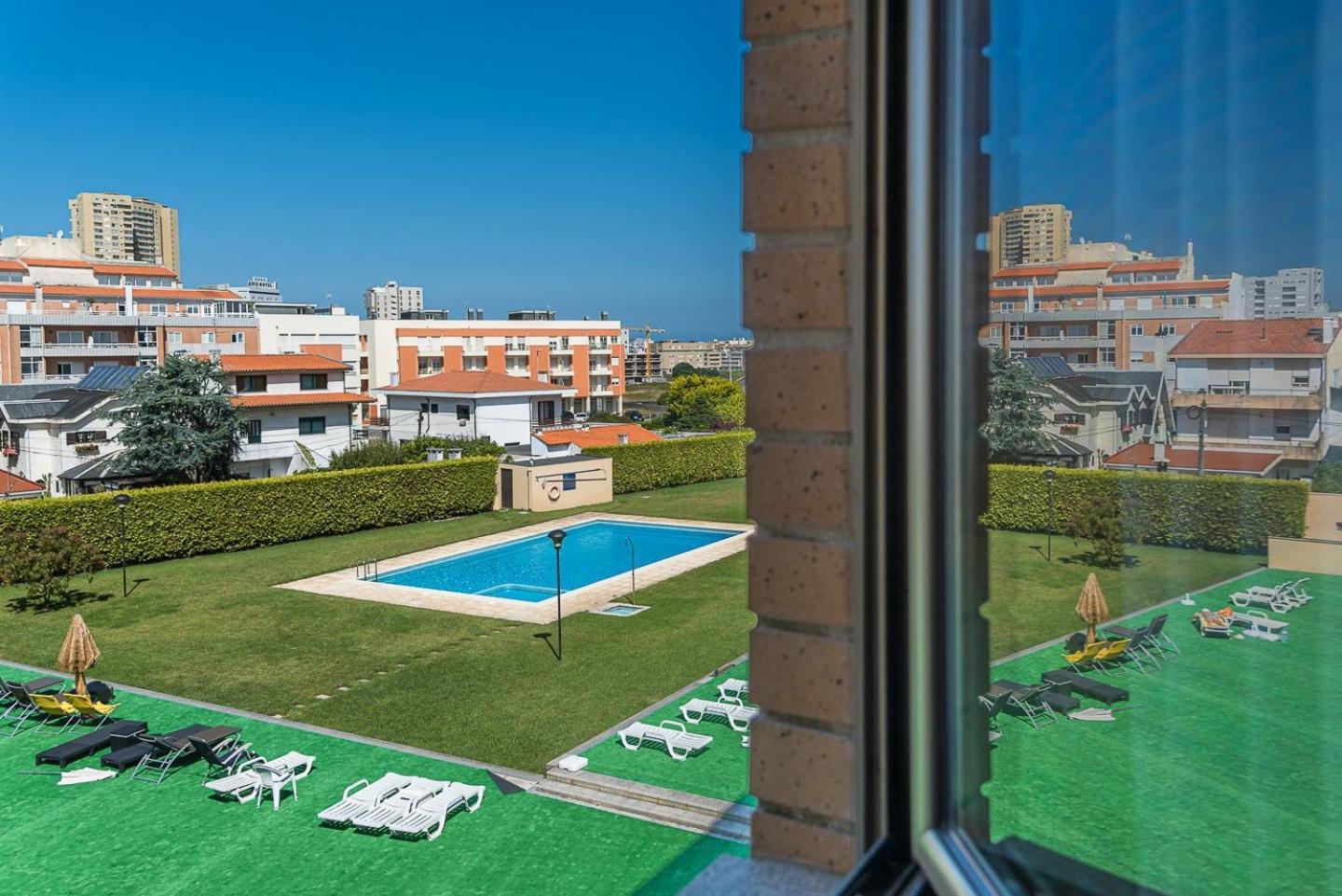 דירות Póvoa de Varzim Guestready - Luxe Living By The Pool מראה חיצוני תמונה