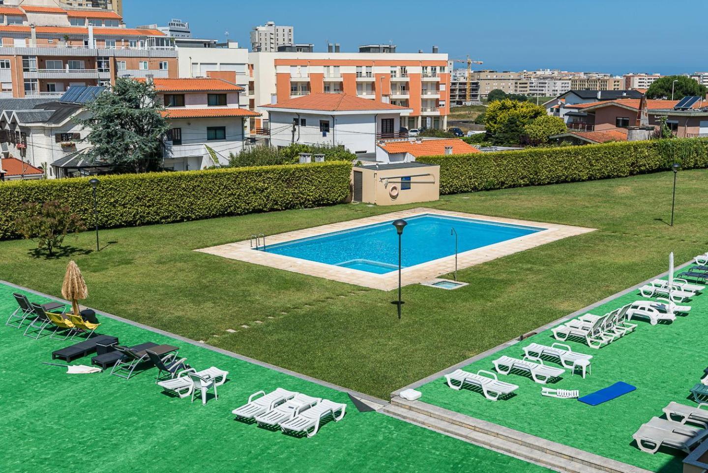 דירות Póvoa de Varzim Guestready - Luxe Living By The Pool מראה חיצוני תמונה